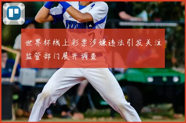 世界杯线上彩票涉嫌违法引发关注监管部门展开调查